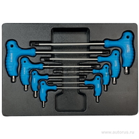 Набор L-образных ключей TORX, ложемент, 8 предметов KING TONY 9-22308PR